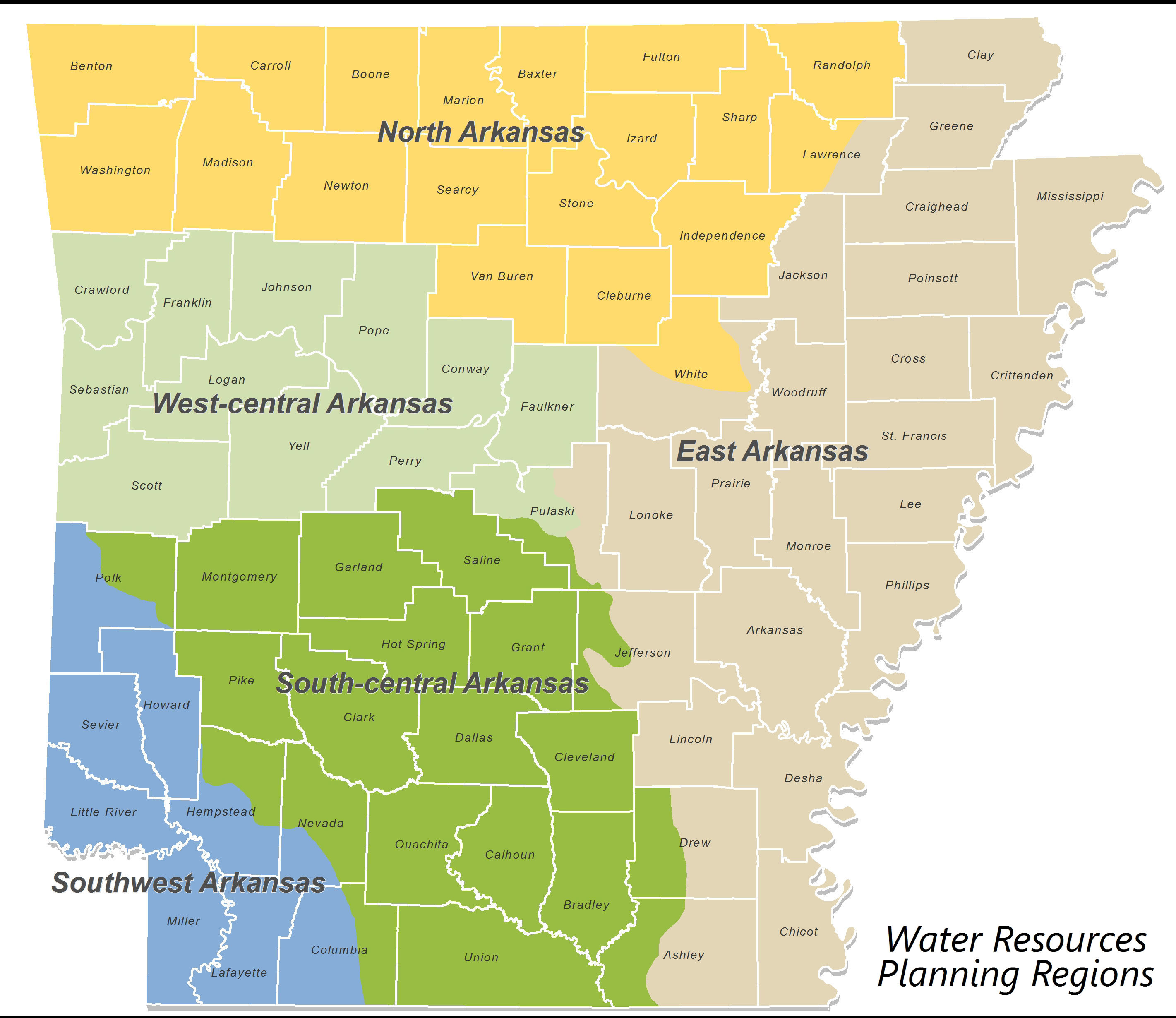 Water Resources Planning Regions